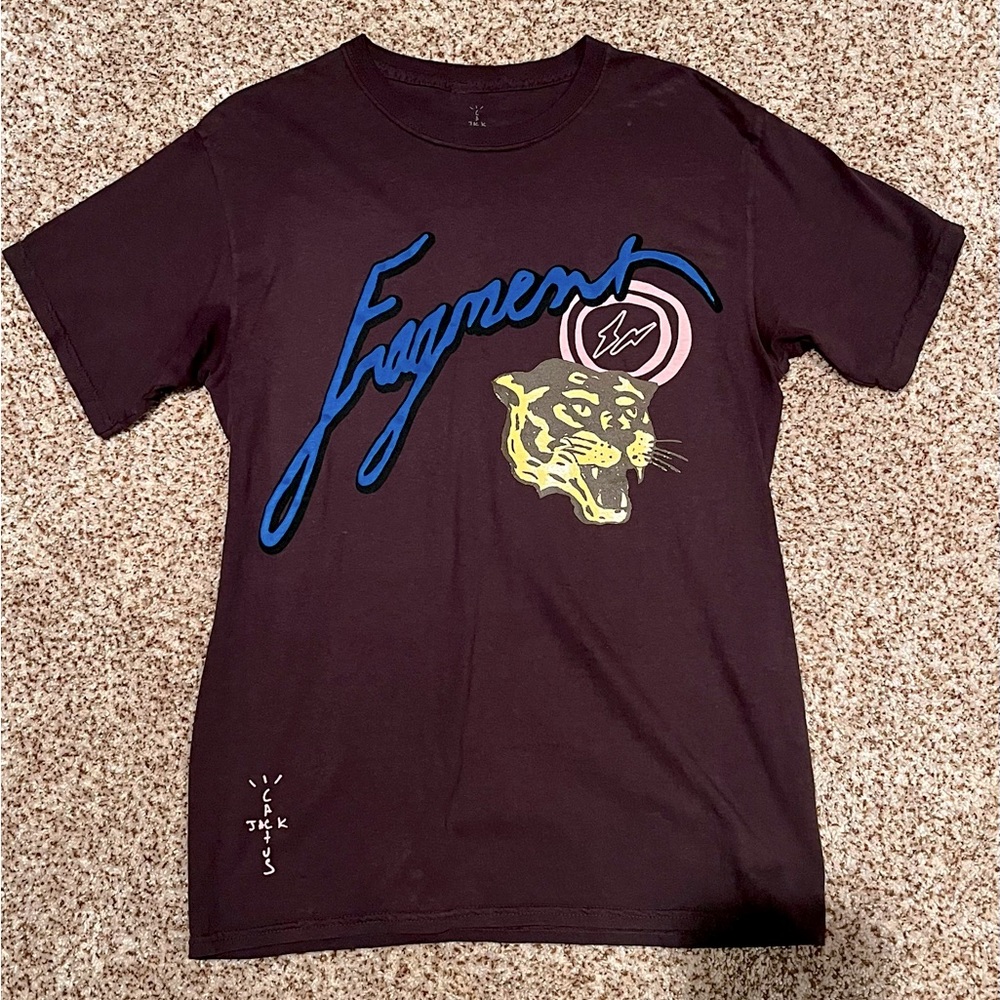 Fragment x Travis Scott graphic tee